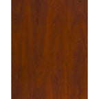 Bureau de 152 cm Mocha Cherry / Hansen Cherry avec huche, tiroirs et classeur