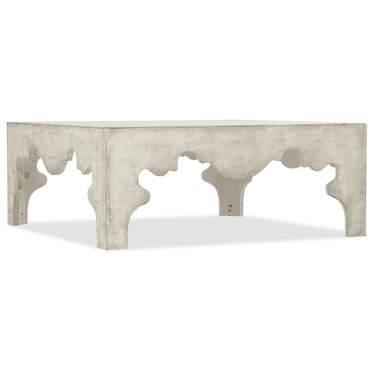  Flanders 40 Wide Square Cocktail Coffee Table