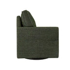 Fauteuil pivotant Chenille 360, Fauteuil moderne avec poches latérales, Fauteuil canapé pivotant, Fauteuil inclinable ergonomique pour chambre à coucher