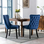 Chaise de salle à manger à dossier haut en velours beige/doré/gris/bleu, 1 personne