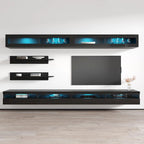  I2 35TV Wall-mounted Floating Modern Entertainment Center Set