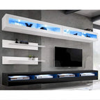 Ensemble de meuble TV flottant mural moderne I2 35