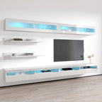 Ensemble de meuble TV flottant mural moderne I2 35