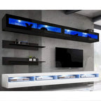 Ensemble de meuble TV flottant mural moderne I2 35
