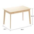 Bureau informatique avec 2 tiroirs pour la maison et le bureau