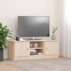  TV Stand ALTA 44.1x13.8x16.1 Solid Wood Pine - 44.1 x 13.8 x 16.1