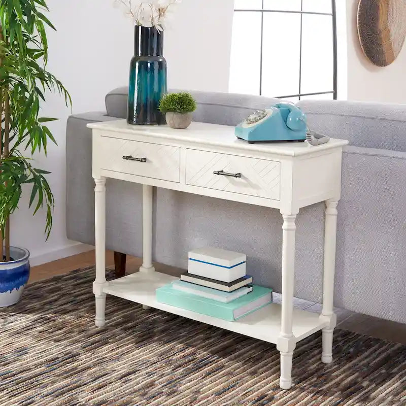  Eryka 2-Drawer Console Table - 35.5 W x 13 L x 29.5 H - 36Wx13Dx30H