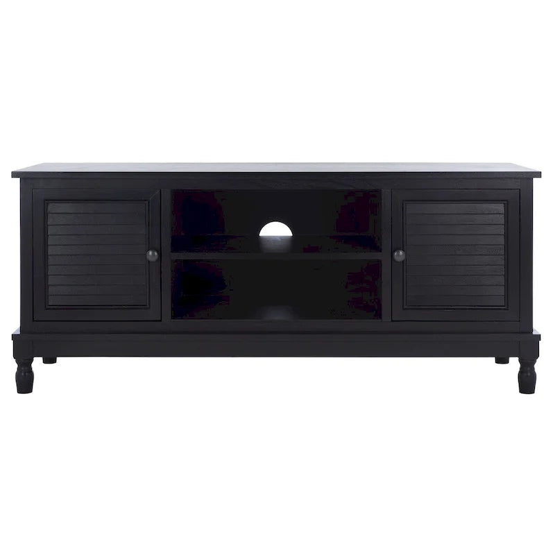 Meuble TV 2 portes 1 étagère - 47 L x 16 P x 20 H
