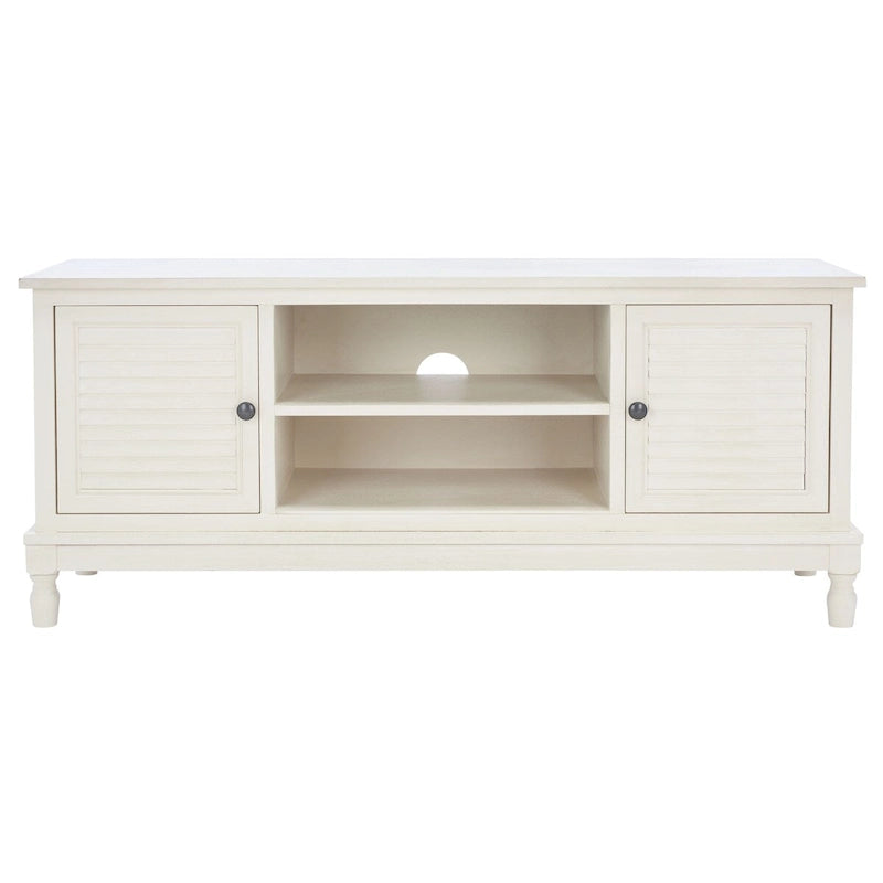 Meuble TV 2 portes 1 étagère - 47 L x 16 P x 20 H