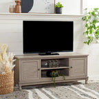 Meuble TV 2 portes 1 étagère - 47 L x 16 P x 20 H