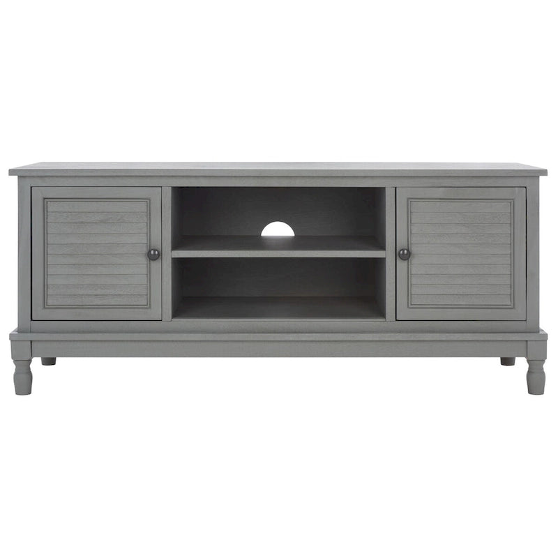 Meuble TV 2 portes 1 étagère - 47 L x 16 P x 20 H