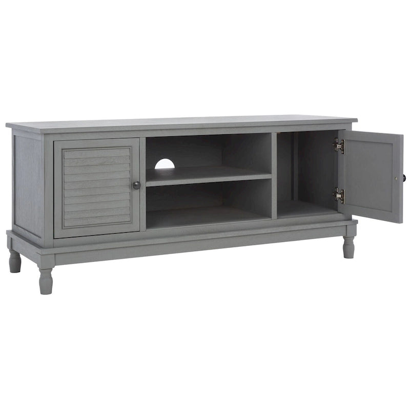 Meuble TV 2 portes 1 étagère - 47 L x 16 P x 20 H