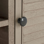 Meuble TV 2 portes 1 étagère - 47 L x 16 P x 20 H