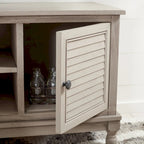 Meuble TV 2 portes 1 étagère - 47 L x 16 P x 20 H