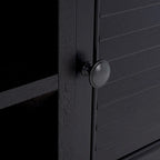 Meuble TV 2 portes 1 étagère - 47 L x 16 P x 20 H