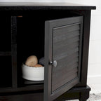 Meuble TV 2 portes 1 étagère - 47 L x 16 P x 20 H