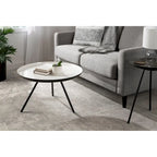  Laranya Round Metal Coffee Table - 25 Diameter